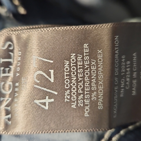 Angels Dark Blue Skinny Jeans - Picture 5 of 5
